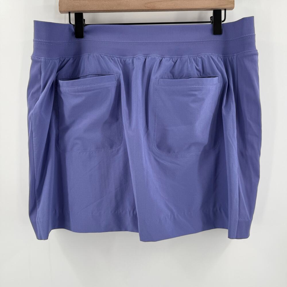 ATHLETA Brooklyn Skort SZ 16 Stretch Athleisure 657678 Everyday Sporty Lavender - Picture 4 of 16
